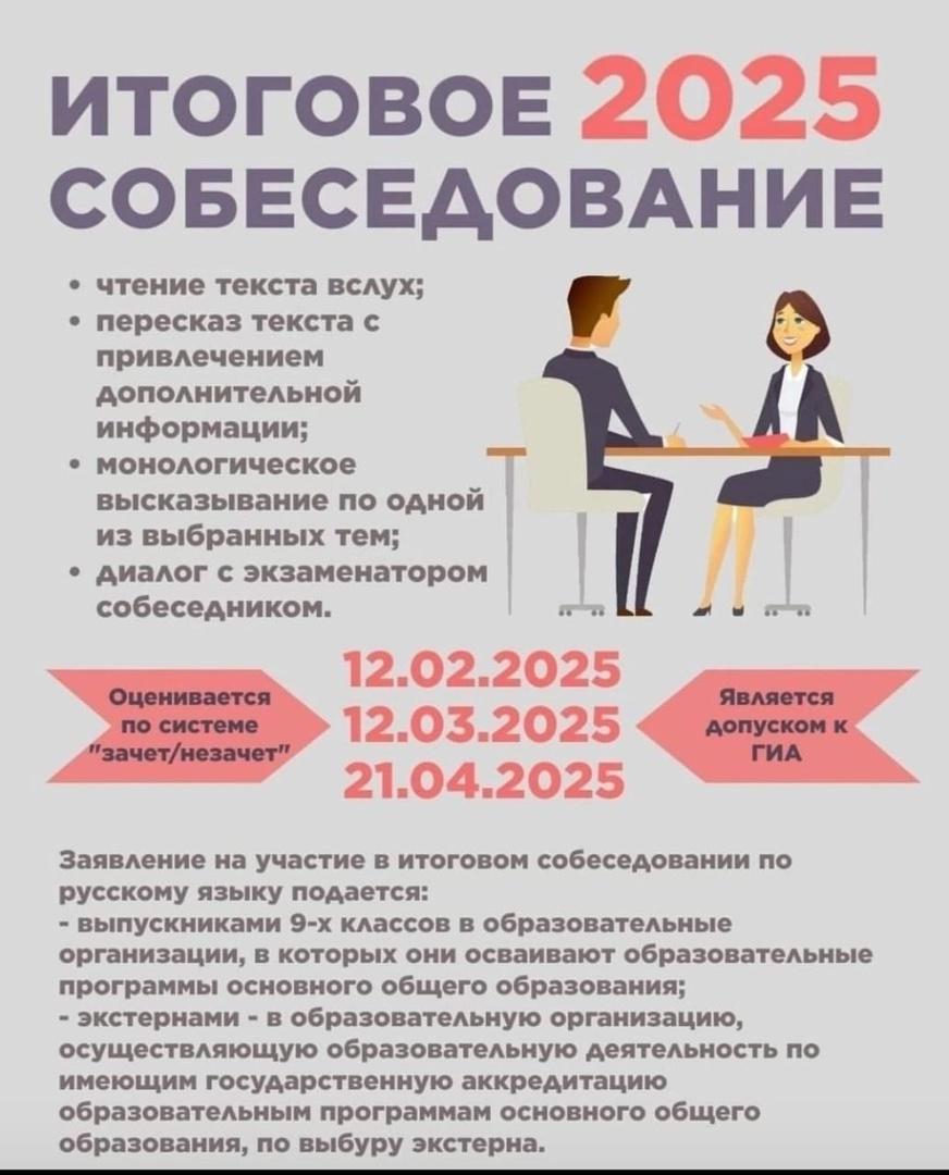 Итоговое собеседование для 9 классов 2025: всё, что нужно знать.